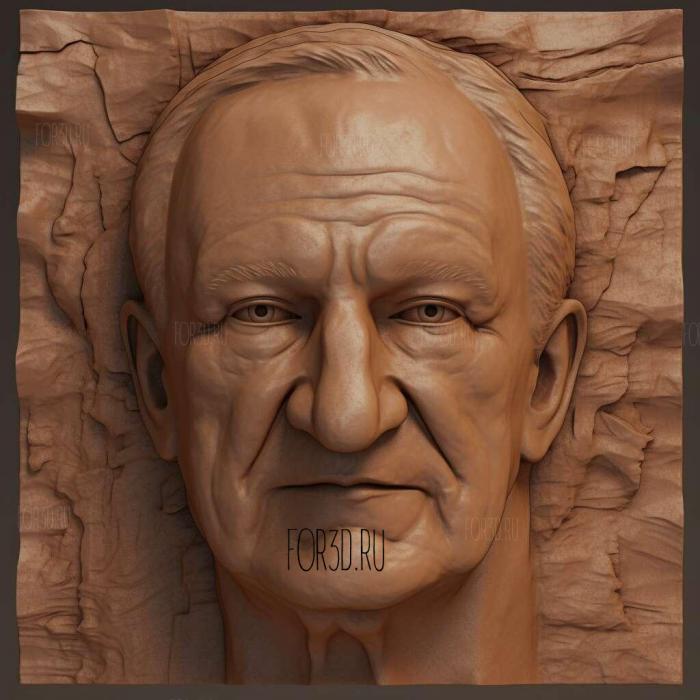 werner herzog 3 stl model for CNC